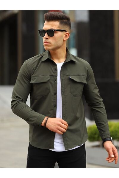 comstar Ανδρικό πουκάμισο με άνετη εφαρμογή από ύφασμα Parachute