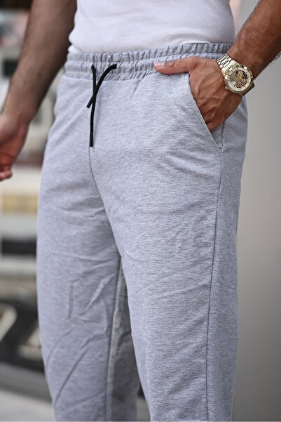 comstar Чоловічі базові сірі штани для бігу з еластичними кишенями на поясі
