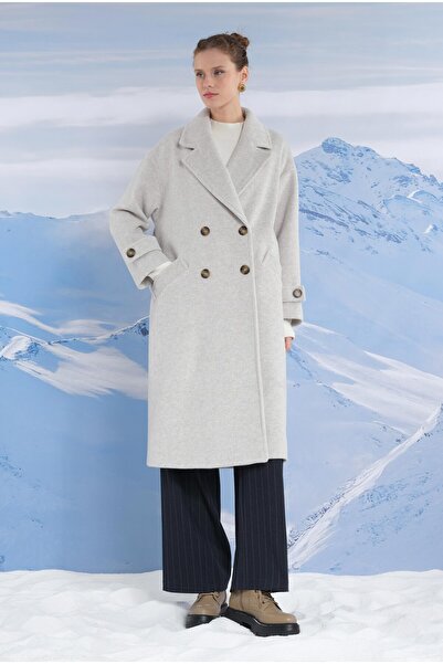 HEQA Kolu Apolet Detaylı Kaban Fildişi