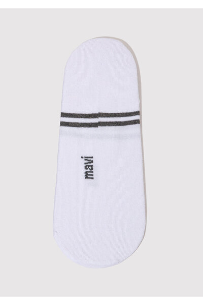 Mavi 2-Piece Black and White Bootie Socks 092593-900