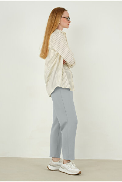 HEQA Παντελόνι Scuba Ανοιχτό Γκρι