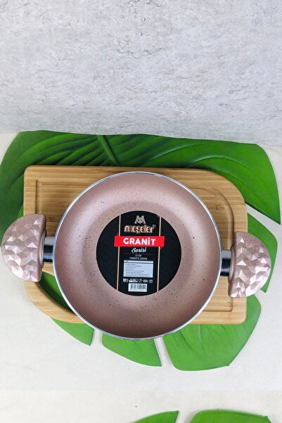 MEŞELER Granite 20 Cm Egg Sahan Rose