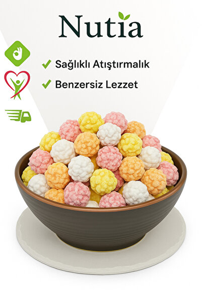 MEK Çocuklara Özel Seri Renkli Çıtır Şeker Leblebi 500 gr