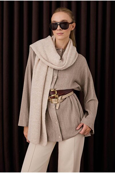 HEQA Плетений шарф Acık Taşı