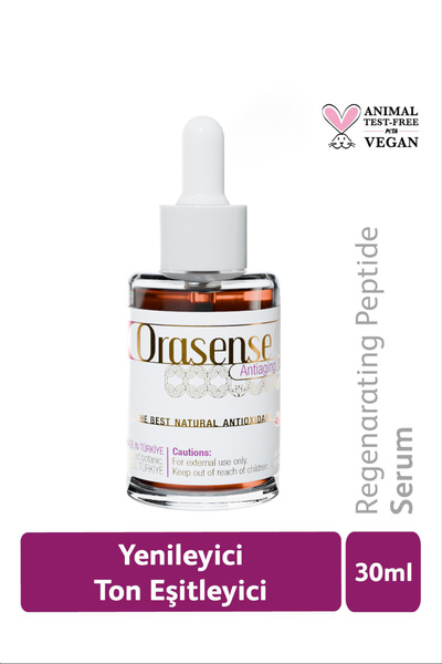 Orasense Peptit Serum 30 ml - Safran Özlü Yenileyici Ton Eşitleyici Antioksid...