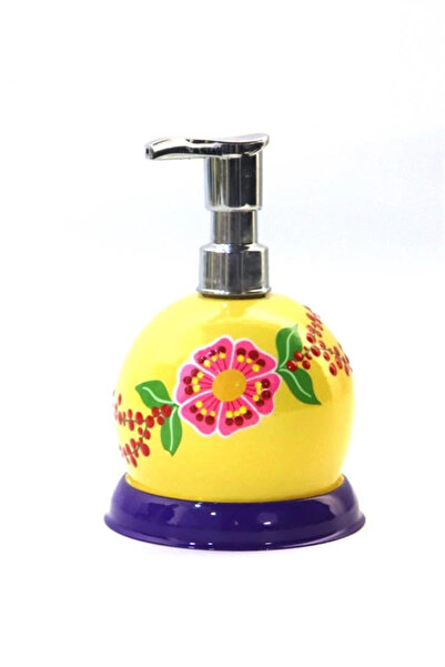 DEDEMİN EMAYELERİ El Boyama Sabunluk Sarı