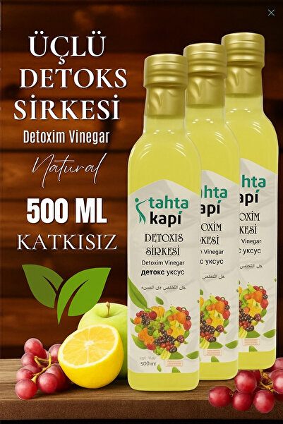 Tahtakapı Üçlü Detoks Sirkesi
