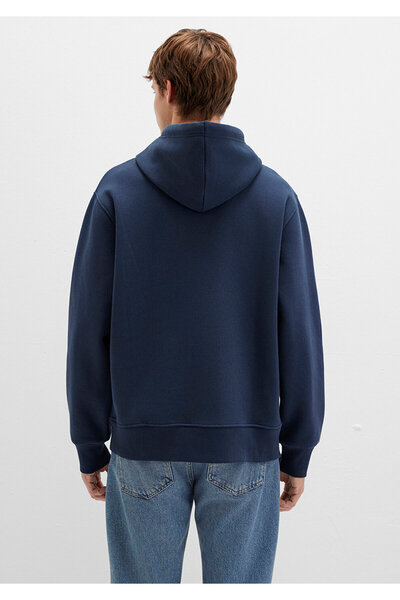 Mavi Φούτερ με λογότυπο με κουκούλα Navy Blue 065809-29743