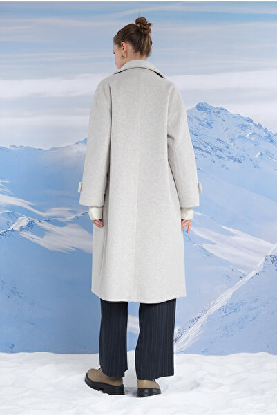 HEQA Kolu Apolet Detaylı Kaban Fildişi