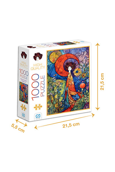 CA Games PELERİNLİ KADIN PUZZLE 1000 PARÇA