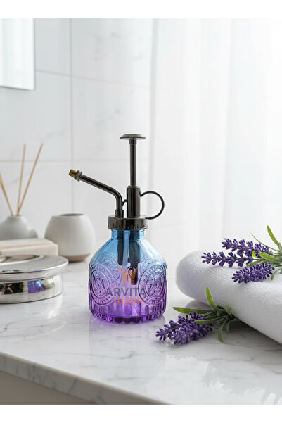 GenelTedarik Vintage Cam Sprey Parfüm ve Kolonya Şişesi