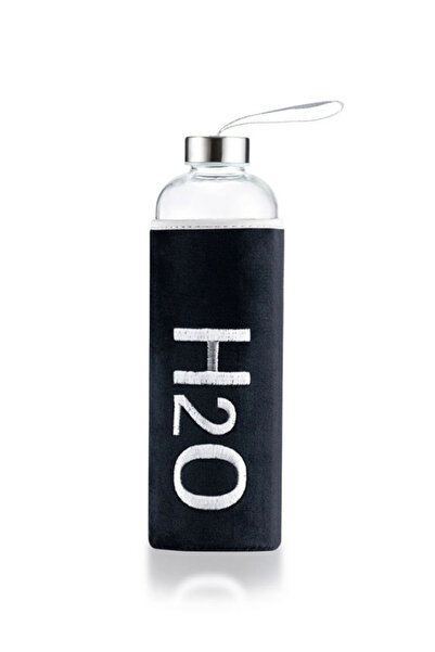 Dörtel Tedarik H2O Glass Flask with Plush Cover 600 ml