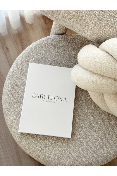 AYSA HOME DECOR Dekoratif Kitap Kutu, Barcelona Art&Architecture