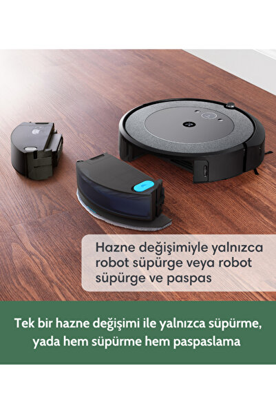iRobot Roomba Combo i5 Robot Süpürge Ve Paspas