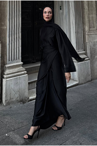 HEQA Rochie de bază din două piese neagră