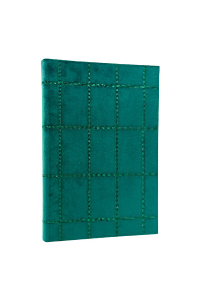 Lara Decor Yeşil Velvet Kitap Kutu