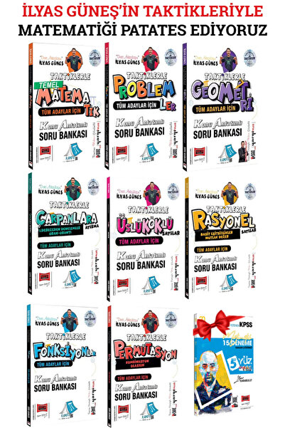 Yargı Yayınları İlyas Güneş Tüm Adaylar İçin Taktiklerle Serisi Konu Anlatıml...