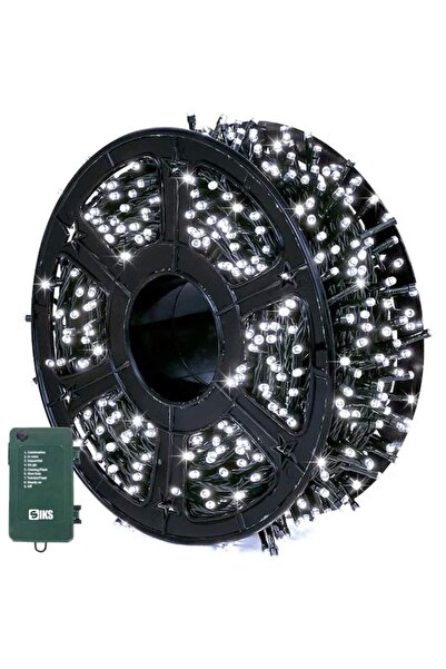 SIKS Instalație liniară de Crăciun, interior/exterior, rolă de 80 m, 8 efecte...