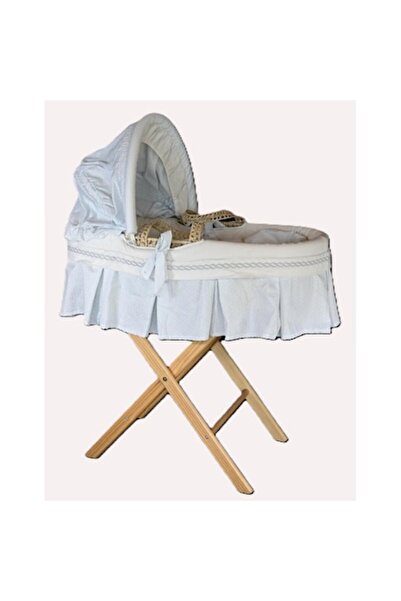 OEM Cosulet din rachita pentru bebelusi, model Prince, alb