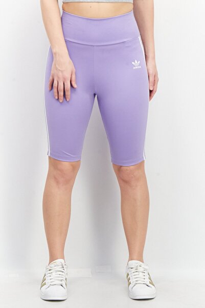 Adidas Originals Women Sportswear Fit Training Leggings Shorts, Purple
