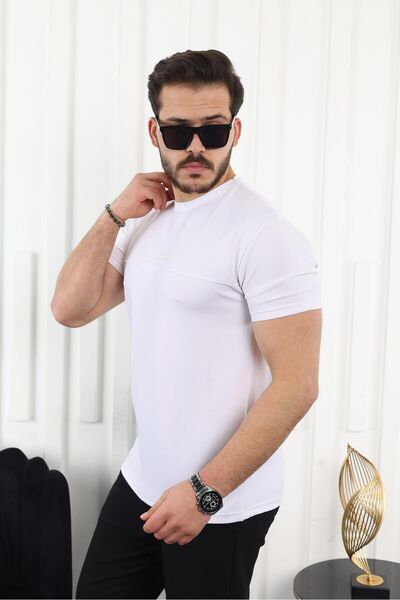 comstar Чоловічий літній футболка з коротким рукавом Basic білий