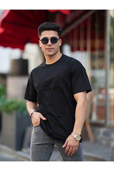 comstar Ανδρικό μπλουζάκι με ραφές με βασικό κοντό μανίκι