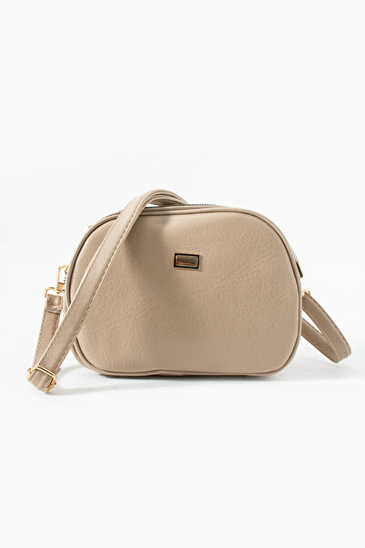 Sanmorris Women's Faux Leather 4-Compartment Adjustable Crossbody and Shoulder Bag