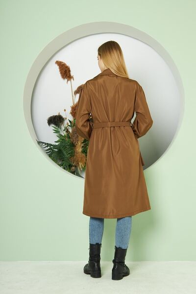 comstar Балонний тренч - жіночий, з поясом на талії