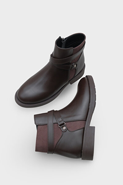 Capone Outfitters Tory Yandan Fermuarlı Kadın Bot