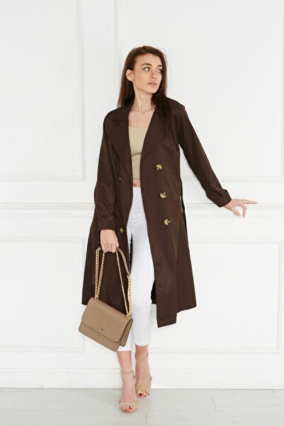 comstar Trench de vară, fără căptușeală, cu buzunar, cu curea