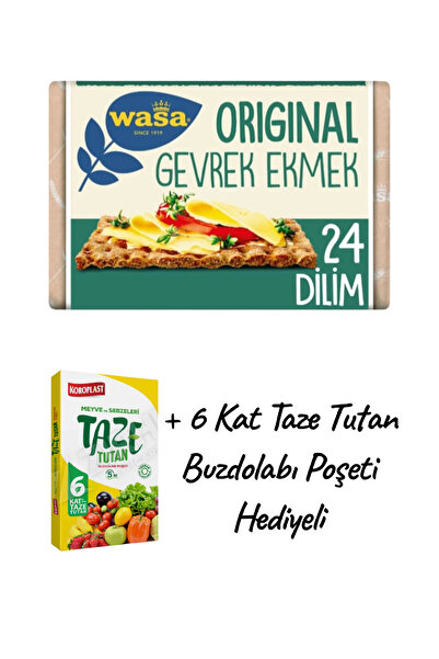 Wasa Sade Gevrek Ekmek Original 275 Gr. 24 Dilim