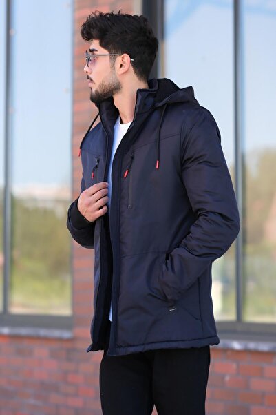 Stilkombin Double Chest Zippered Waterproof Puffer Jacket PLDP 2941-50265