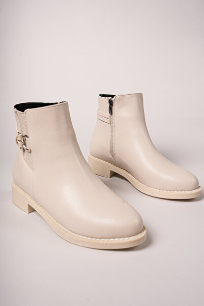 Riccon Lhewiel Kadın Bot 0012077 Bej Cilt