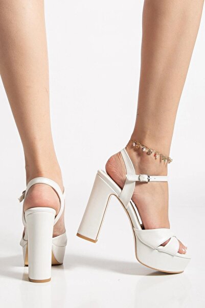 ALTIN TOPUK Women's Platform Heeled Wedding Dress Shoes