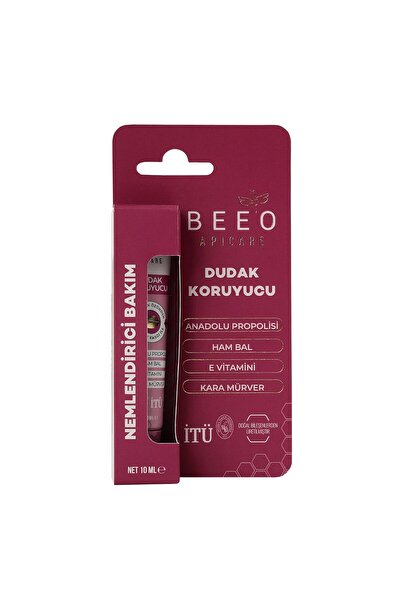 Hype Store Bee'o ApiCare Propolisli Kara Mürverli Dudak Koruyucu, 10 ml