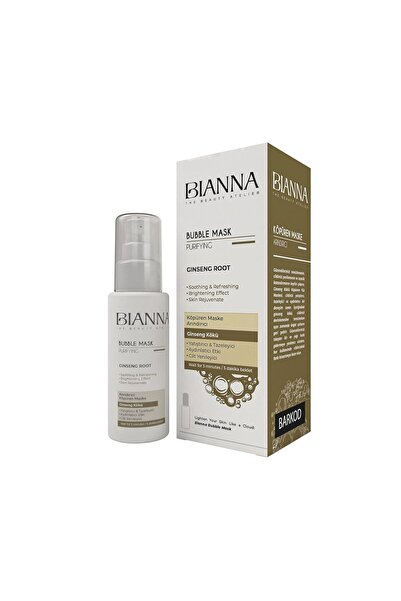 Hype Store Bianna Köpüren Maske Bubble Mask Ginseng Özlü ve Yatıştırıcı Köpür...