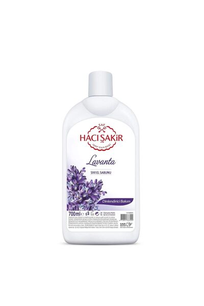 Hype Store Hacı Şakir Lavender Relaxing Care Liquid Hand Soap (700 ml)