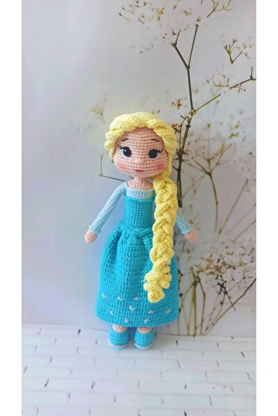 msl masal hobi evi Amigurumi Elsa ve Anna Bebek