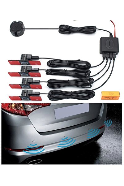 Niken NİKEN Araç geri park sensörü oem göz model ses ikazlı siyah niken