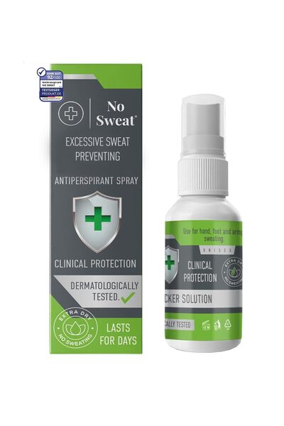 Hype Store No Sweat Terleme Önleyici Antiperspirant Spray 50 ML -Aşırı Terlem...