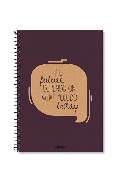 Hype Store Lé Color 2015075 /2 Eco Kraft Hard Cover, Spiral, Yellow Paper, 20...