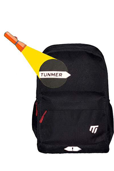 Tunmer Refklektörlü Bisiklet, Motorsiklet ve Günlük Kullanım Sırt Çantası