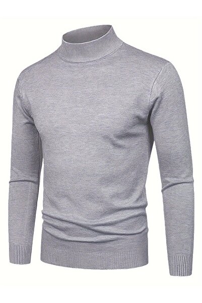 ribana Slim Fit Half Turtleneck Knitwear Sweater