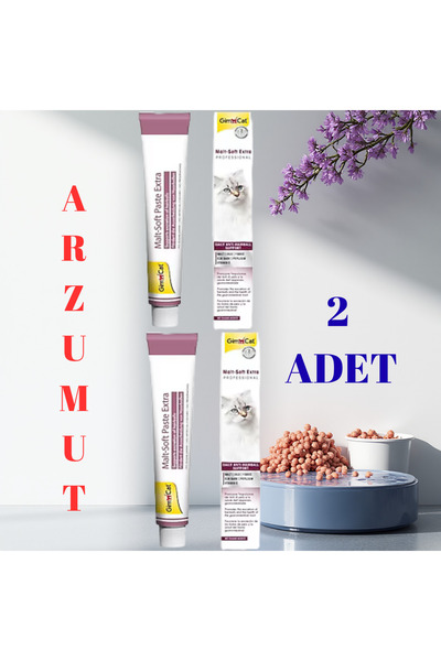 Gimcat Anti-Hairball / Tüy Yumağı Önleyici Malt Soft Extra 20 gr x 2 Adet