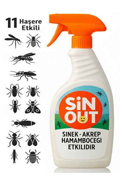 SinOut Haşere İlaci Sprey 500 ML