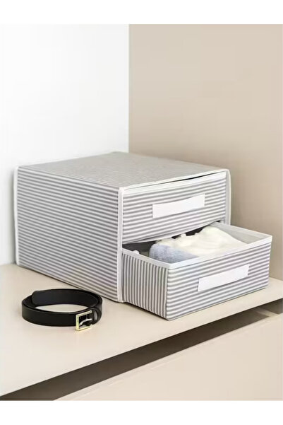 Kenpool Organizator pliabil cu 2 compartimente - Sortiment de sertare din pânză