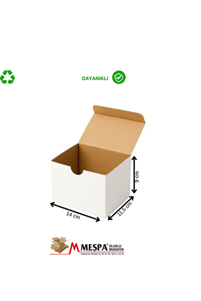 Markasız ucuz 14 x 11,5 x 9 E dalga 100lü küçük boy taşıma,saklama ve kargola...