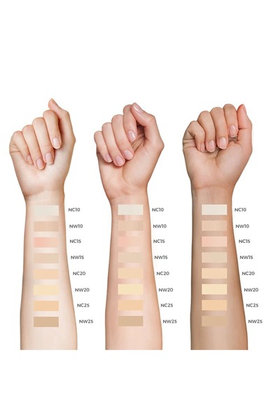 Jvone Milano Medium coverage foundation, Color Serum SPF 25 Jvone Milano, 30 ml - NC20