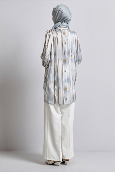 Alvina ΣΑΤΕΝ Πουκάμισο Μοντέλο: 45407