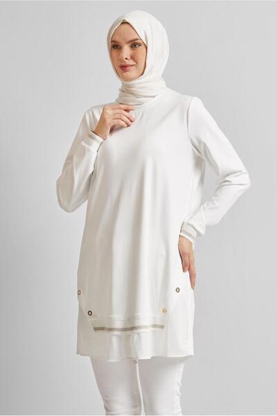 Alvina Garnished Tesetture Tunic 44645